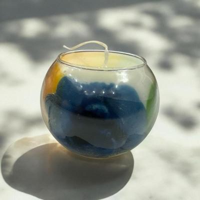 شمع مموج عطر فرنسي